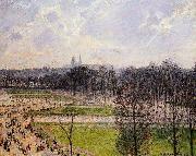 Camille Pissarro Tuileries Gardens Winter Afternoon china oil painting artist